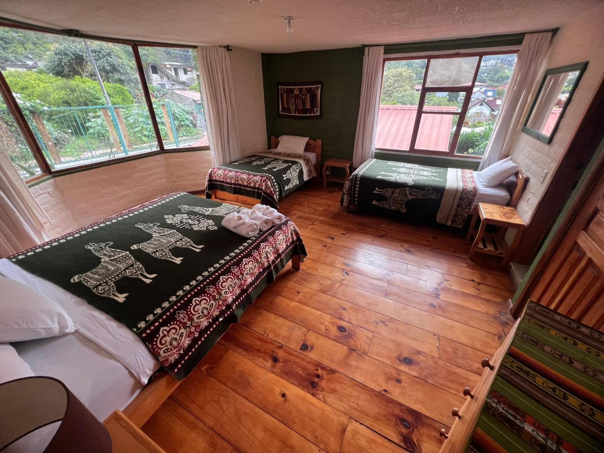 La Casa Verde Eco Guest House Baños Zimmer foto