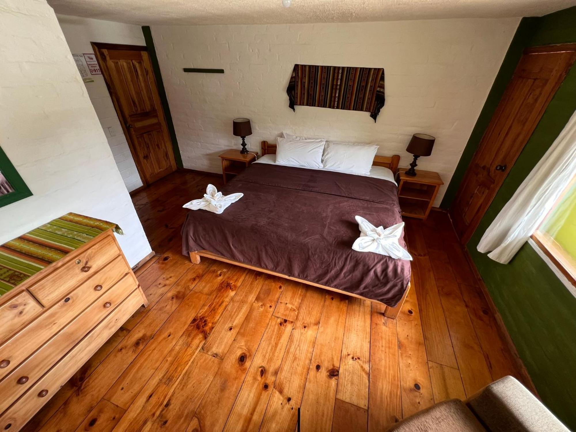 La Casa Verde Eco Guest House Baños Zimmer foto