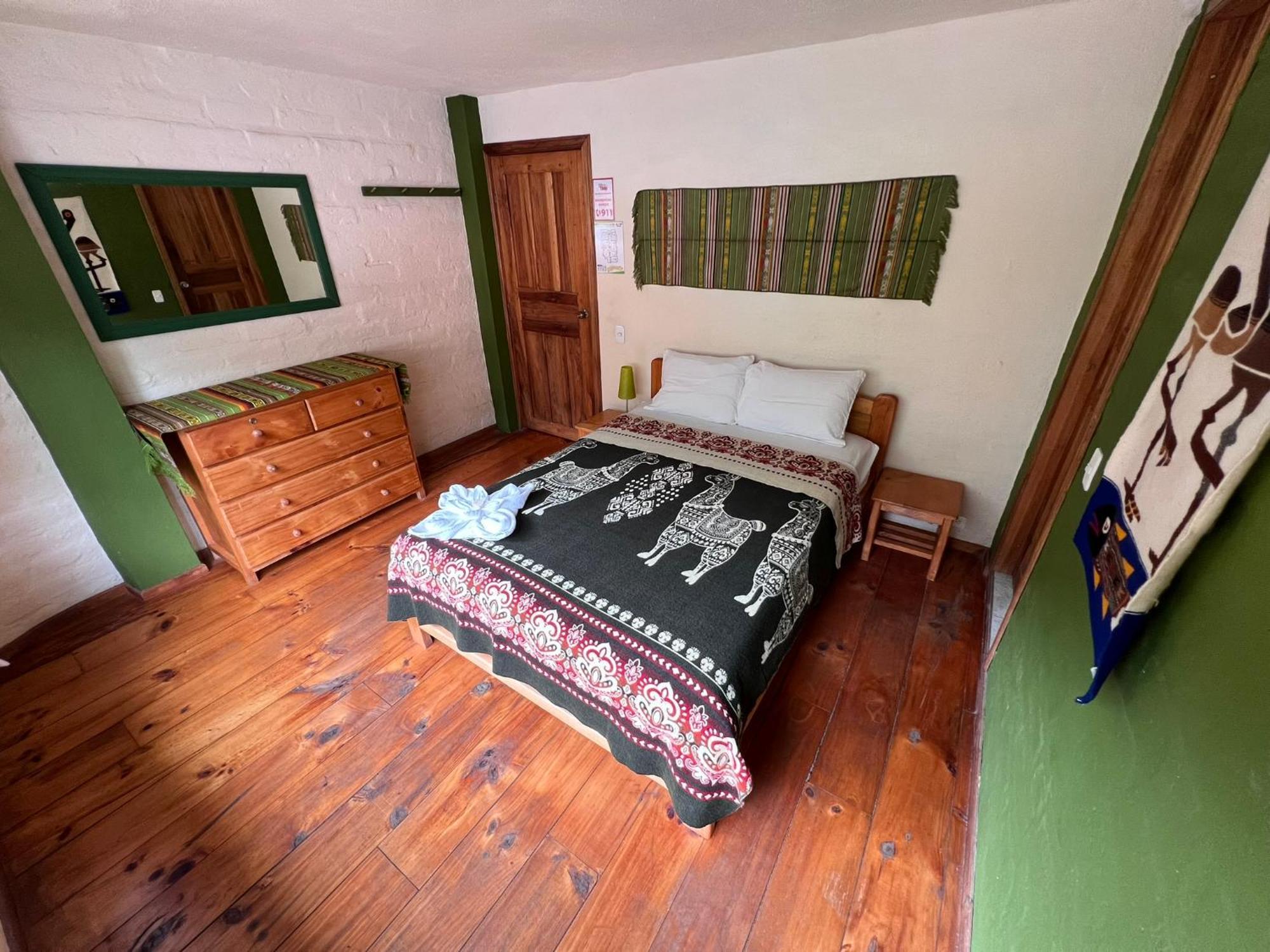 La Casa Verde Eco Guest House Baños Zimmer foto