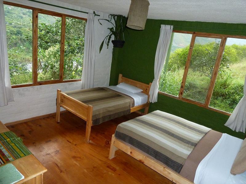 La Casa Verde Eco Guest House Baños Zimmer foto